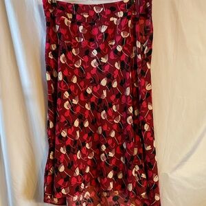 NWOT Cabi Midi High/Low Skirt